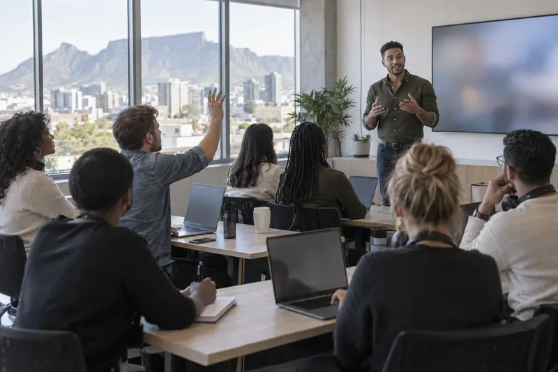 Product training in Cape Town